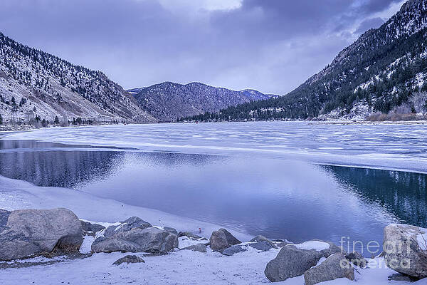Colorado Photograph - Frozen In Time Georgetown Colorado by Abigail Diane Photography