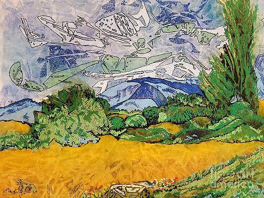 Wall Art featuring the mixed media Fun And Folly by Eileen Kelly