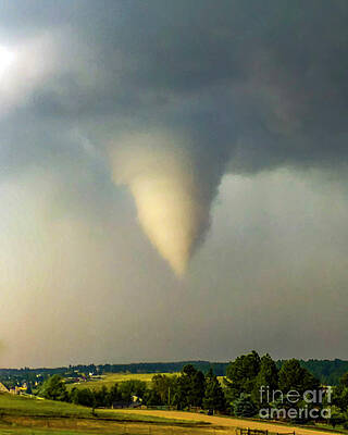 Colorado Wall Art featuring the photograph Funnel Cloud by Shirley Dutchkowski