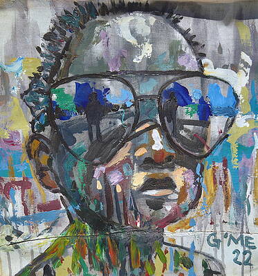 Wall Art featuring the painting G-Me 6 by Jimmy Malinga