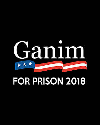 Cool Wall Art featuring the digital art Ganim For Prison 2018 by Flippin Sweet Gear