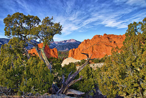 Sunrise Wall Art featuring the photograph Garden Of The Gods Sunrise by Bob Falcone