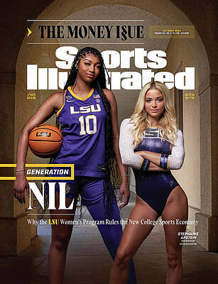 LSU Stars Angel Reese and Olivia Dunne Wall Art