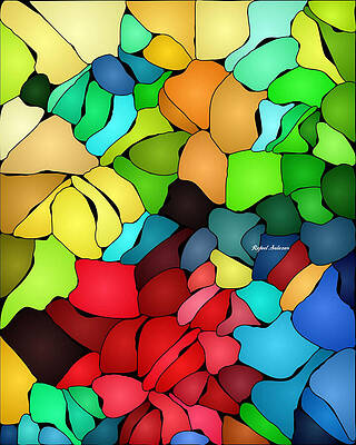 Modern Wall Art featuring the painting Generous Spirit by Rafael Salazar