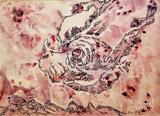 Wall Art featuring the painting Genesis by Eileen Kelly