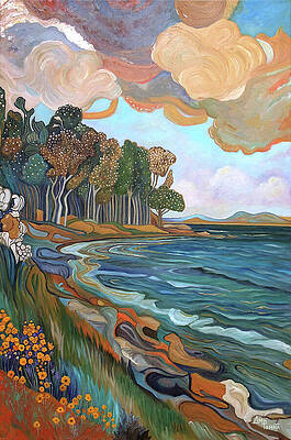 Cradled By The Waves by Angeles M Pomata