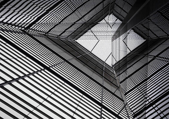 Geometric Ascent Print