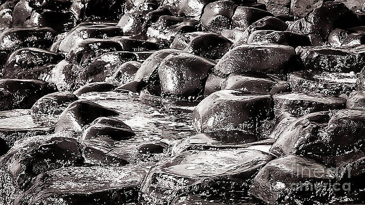 Wall Art featuring the photograph Giant's Causeway by Kype Hills