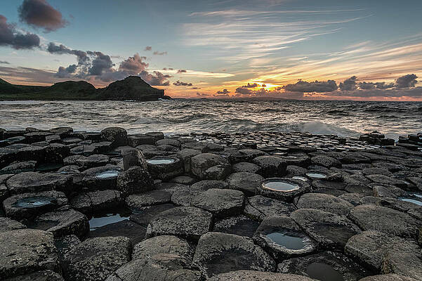 Large Wall Art featuring the photograph Giants Causeway by Todd Wilkinson