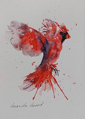 Animal Painting - Gift Bearer by Amanda Amend