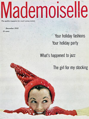 Xmas Photograph - Mademoiselle, December 1952 by Somoroff