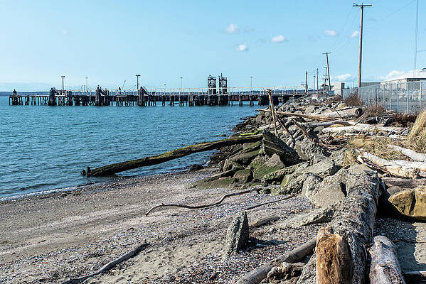 Beach Photograph - Glass Beach And Cornwall Beach by Tom Cochran