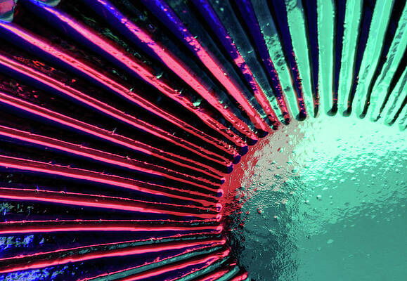 Abstract Photograph - Glass Sun by Jean Noren
