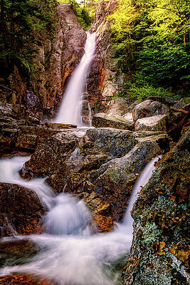 Wall Art featuring the photograph Glen Ellis Falls by Jeff Sinon