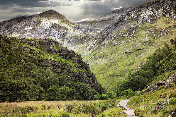 Scottish Highland Photograph - Glen Nevis by Kype Hills