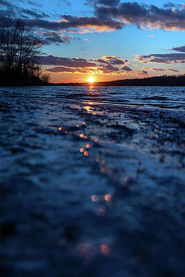 Sunset Wall Art featuring the photograph Glisten by Todd Wilkinson
