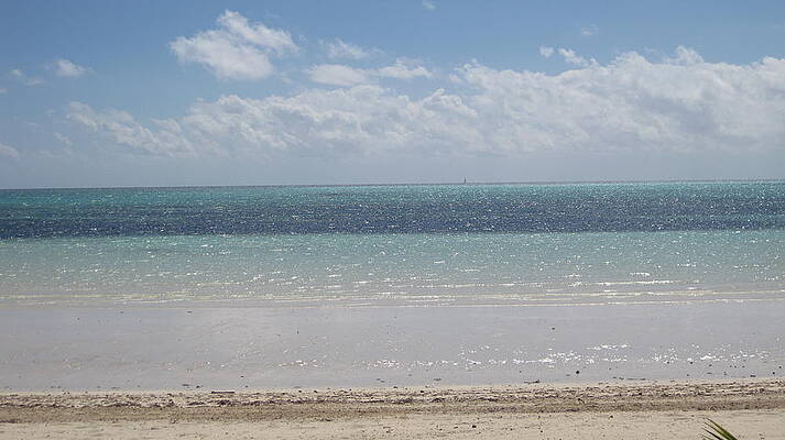Beach Photograph - Glistening Ocean Scene by Doreen Rosselli