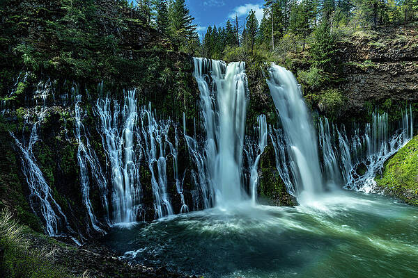 Waterfall Wall Art featuring the photograph Go With The Flow by Tim Lyden