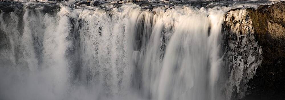 Wild Wall Art featuring the photograph Godafoss Waterfall by Robert Grac