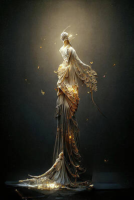 Goddess Of Autumn by Ron Weathers