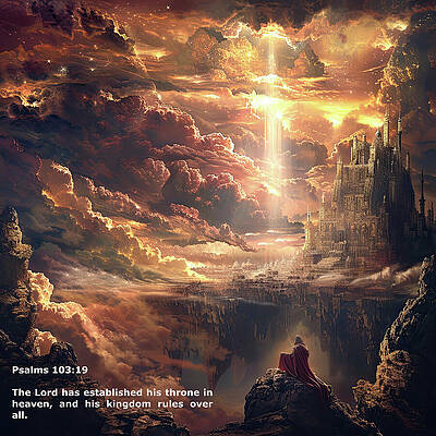 Digital Art - God's Kingdom Rules by Gian Smith