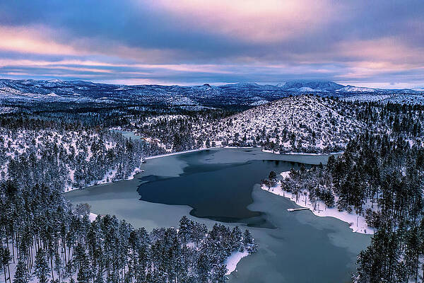 Photograph - Gold Ice by Matt Halvorson
