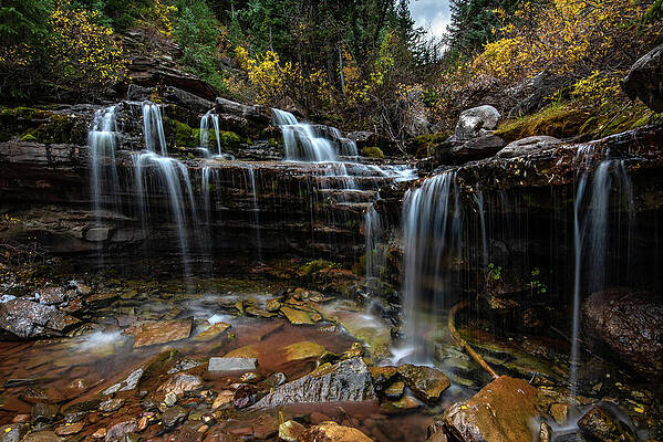 Photograph - Golden Flows by Matt Halvorson