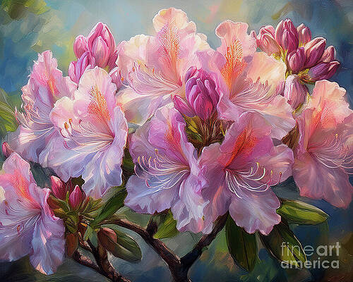 Vintage Wall Art featuring the ai art Golden Reserve by Macro Abundance