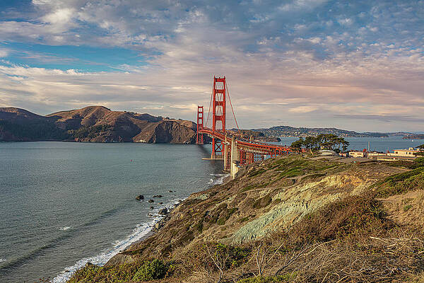 Landmark Wall Art featuring the photograph Golden View by Chris Spencer