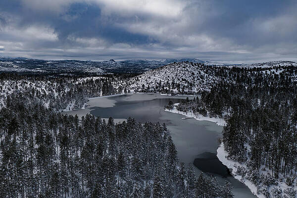 Winter Photograph - Goldwater Frozen No.2 by Matt Halvorson