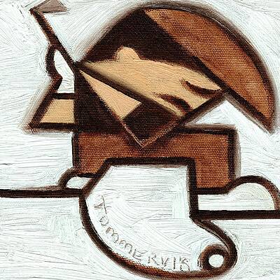 Golf Painting - Tommervik Golf Sand Trap Art Print by Tommervik