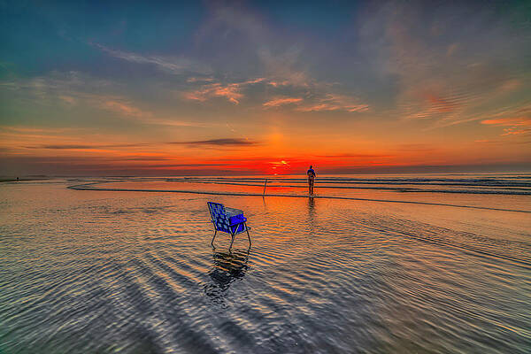 Maine Wall Art featuring the photograph Gone Fishing by Penny Polakoff