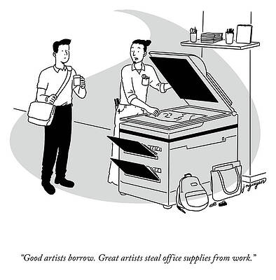 Good Drawing - Good Artists Borrow by Jeremy Nguyen