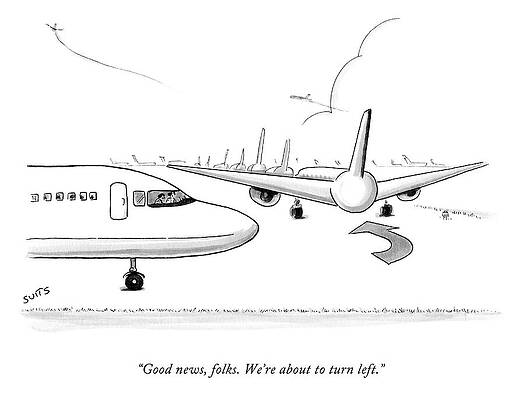 Good Drawing - Good News, Folks by Julia Suits