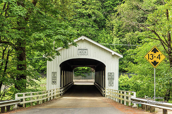 Photograph - Goodpasture Covered Bridge by Tom Cochran
