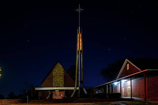 Wall Art featuring the photograph Grace Presbyterian Church by Jeremy Butler