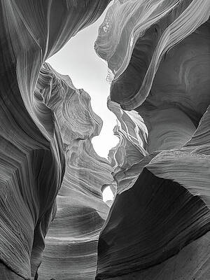 Graceful Curves of Antelope Canyon Photograph
