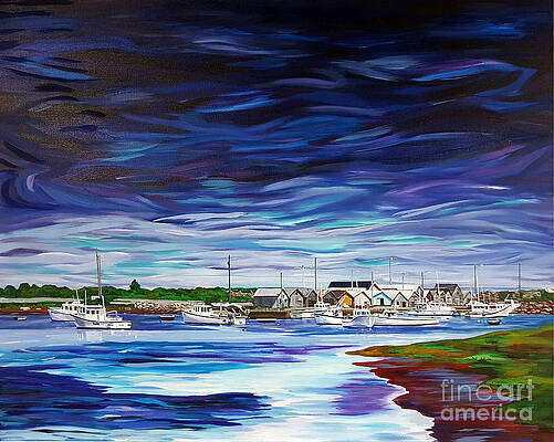 Wall Art featuring the photograph Graham Pond, PEI by Anita Thomas