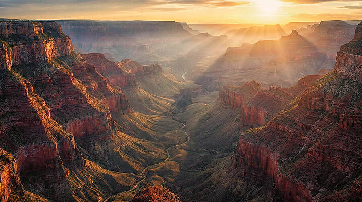 Grand Canyon Sunrise Wall Art