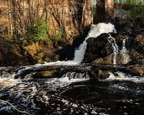 Wall Art featuring the photograph Great Falls Rockingham Revisited 3 by Flees Photos