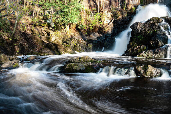 Wall Art featuring the photograph Great Falls Rockingham Revisited 4 by Flees Photos