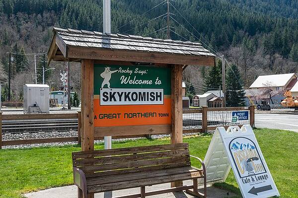 Photograph - Great Northern Town by Tom Cochran