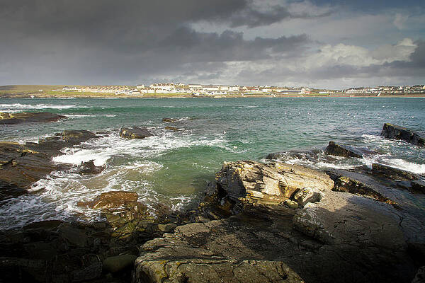 Nature Photograph - Greened Kilkee Water by Mark Callanan