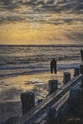 Wall Art featuring the painting Greeting The Sun by Jeffrey Kolker