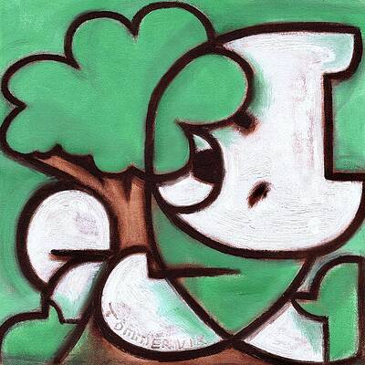 Dynamic Painting - Grounded Teddy Bear by Tommervik