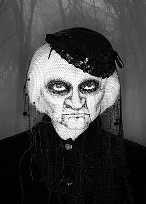 Dramatic Wall Art featuring the photograph Grumpy Face by Elvira Peretsman