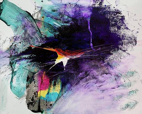 Color Wall Art featuring the painting Guerilla Sidearm by Rodney Frederickson