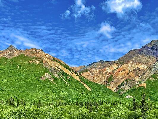 Landscape Wall Art featuring the photograph Gypsum Creek, Alaska by Harry Banks