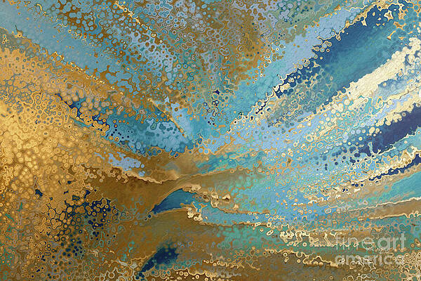 Wall Art featuring the painting Habakkuk 3 4 . Veiled Power by Mark Lawrence