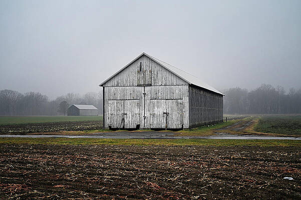 Wall Art featuring the photograph Hadley Barn by Steven Nelson